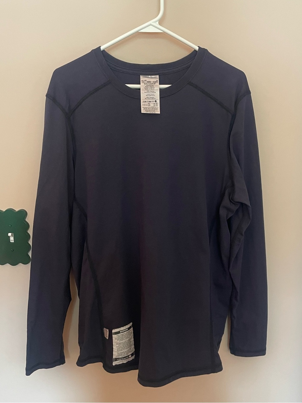 Carhartt Women's Flame-Resistant Force Cotton Long Sleeve Crew T-Shirt